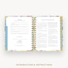 Day Designer 2026 mini weekly planner: oh so lovely cover with introduction