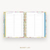 Day Designer 2026 mini weekly planner: oh so lovely cover with bucket list