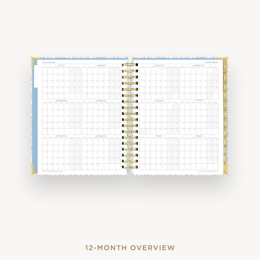 Day Designer 2025-26 weekly planner: Alicia cover with 12 month calendar