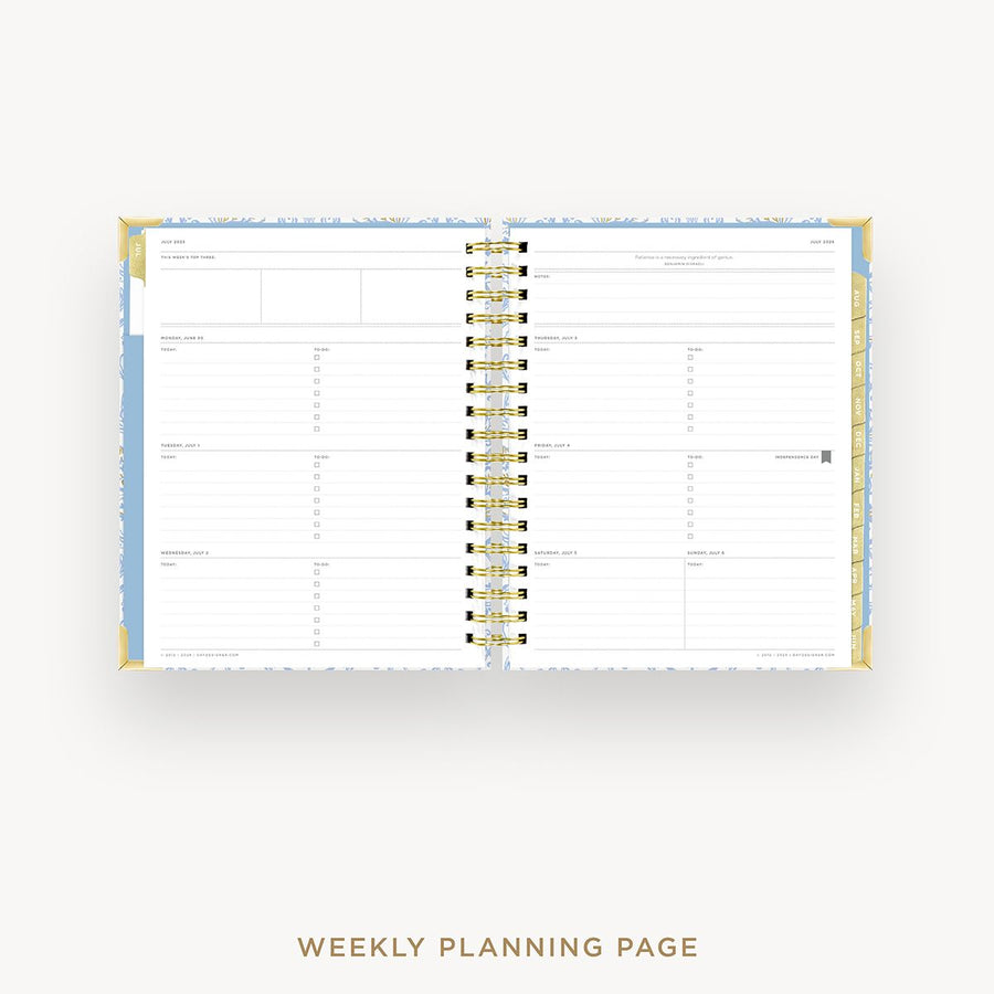 Day Designer 2025-26 weekly planner: Alicia cover  with weekly planning pages