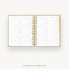 Day Designer 2025-26 weekly planner: Caramel Latte cover with 12 month calendar