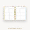 Day Designer 2025-26 weekly planner: Oh So Lovely cover with entertainment party planner