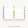 Day Designer 2025-26 weekly planner: Oh So Lovely cover with ideal week worksheet