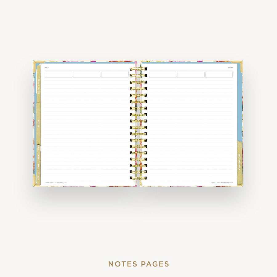 Day Designer 2025-26 weekly planner: Oh So Lovely cover with note-taking pages