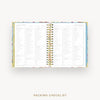 Day Designer 2025-26 weekly planner: Oh So Lovely cover with packing checklist