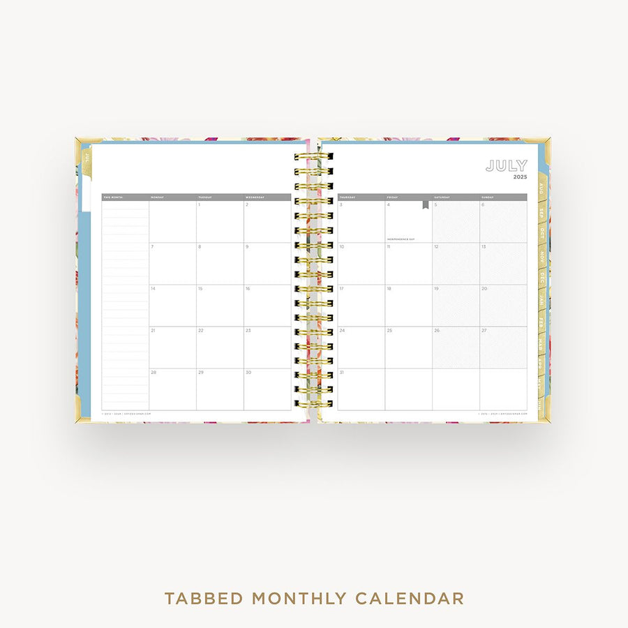 Day Designer 2025-26 weekly planner: Oh So Lovely cover with monthly calendar