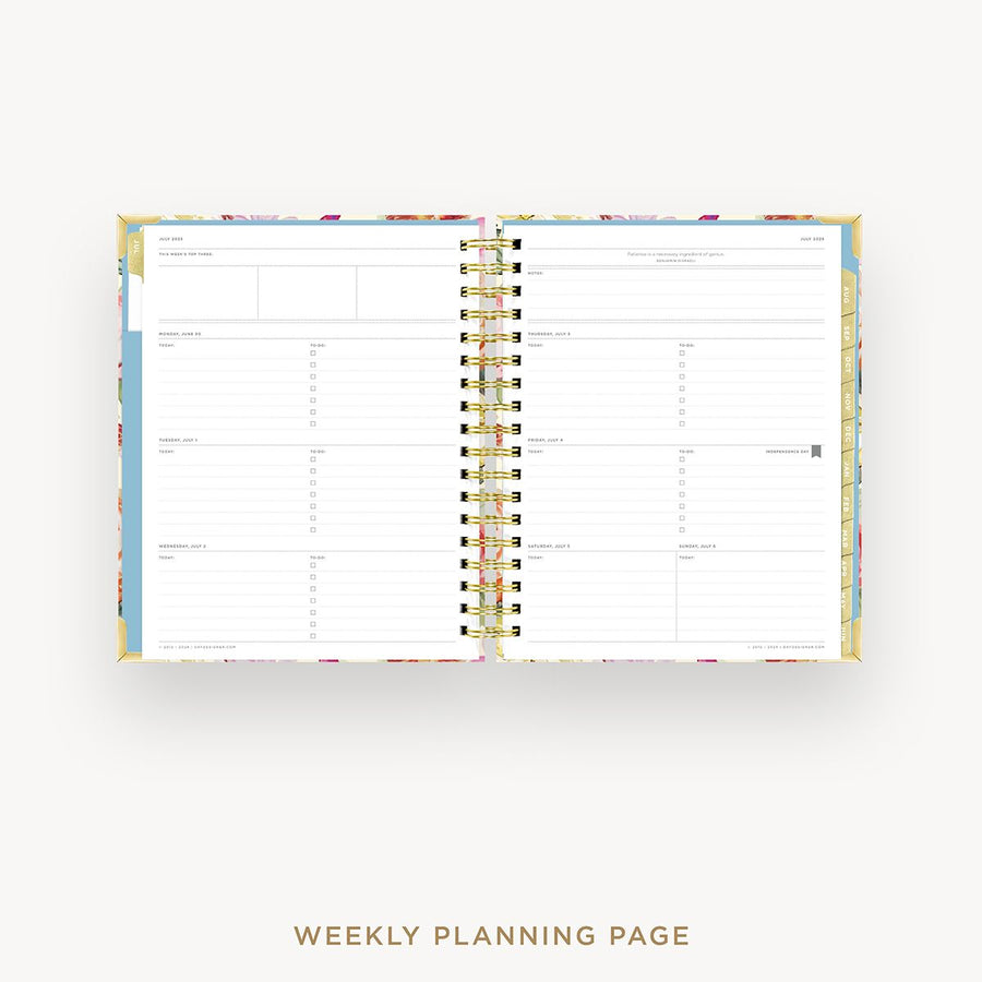 Day Designer 2025-26 weekly planner: Oh So Lovely cover  with weekly planning pages