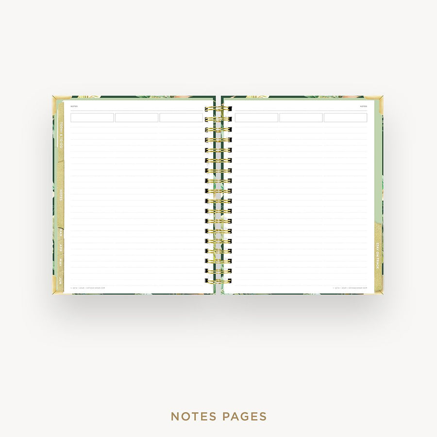 Day Designer 2025-26 weekly planner: St. Barts cover with note-taking pages