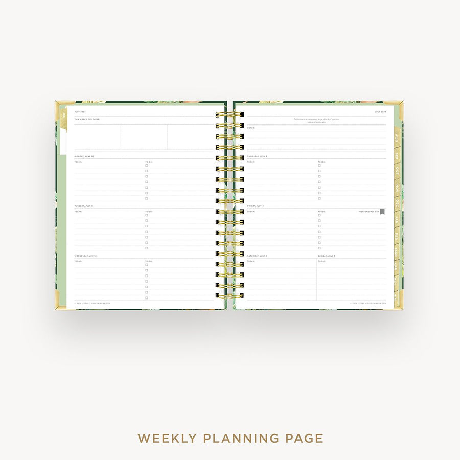 Day Designer 2025-26 weekly planner: St. Barts cover  with weekly planning pages