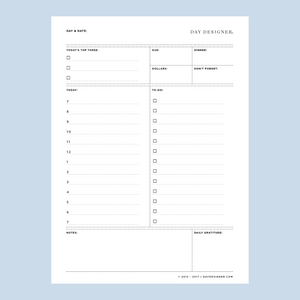 Free Mini Daily Planner Page Printable