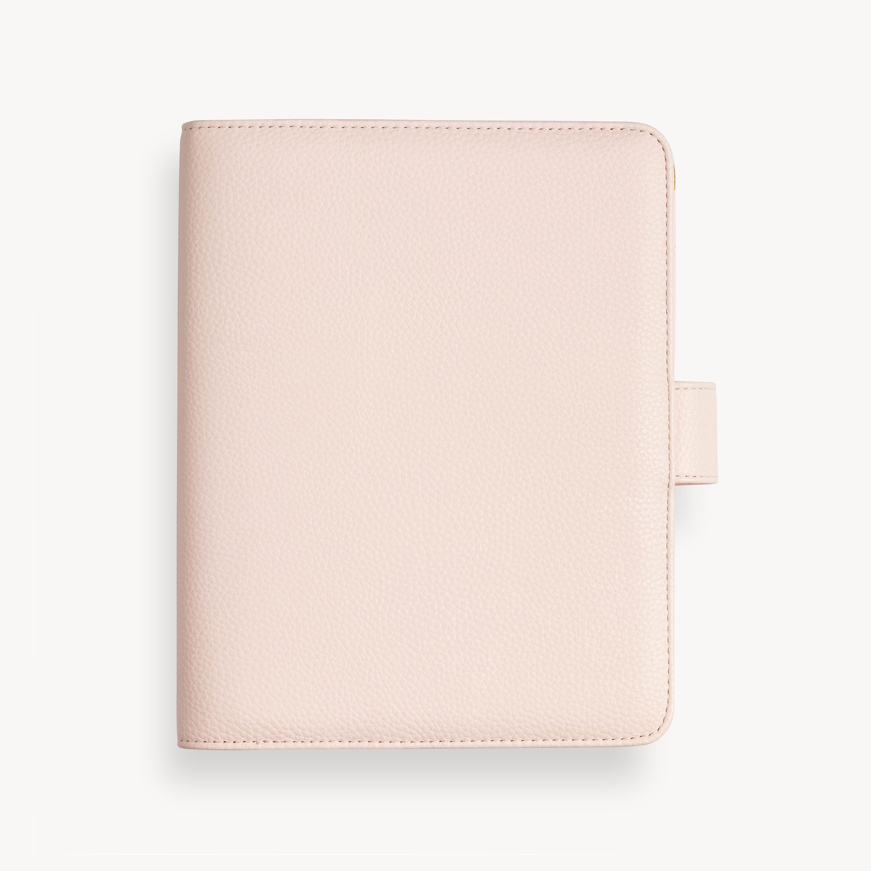 A5 Leather Binder: Blush | Refillable Planners | Day Designer