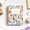 Day Designer's 2023 Daily Mini Planner Blurred Spring with beautiful cover agenda book.