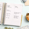 Day Designer 2023-24 Daily Planner Casa Bella opened with writing on it
