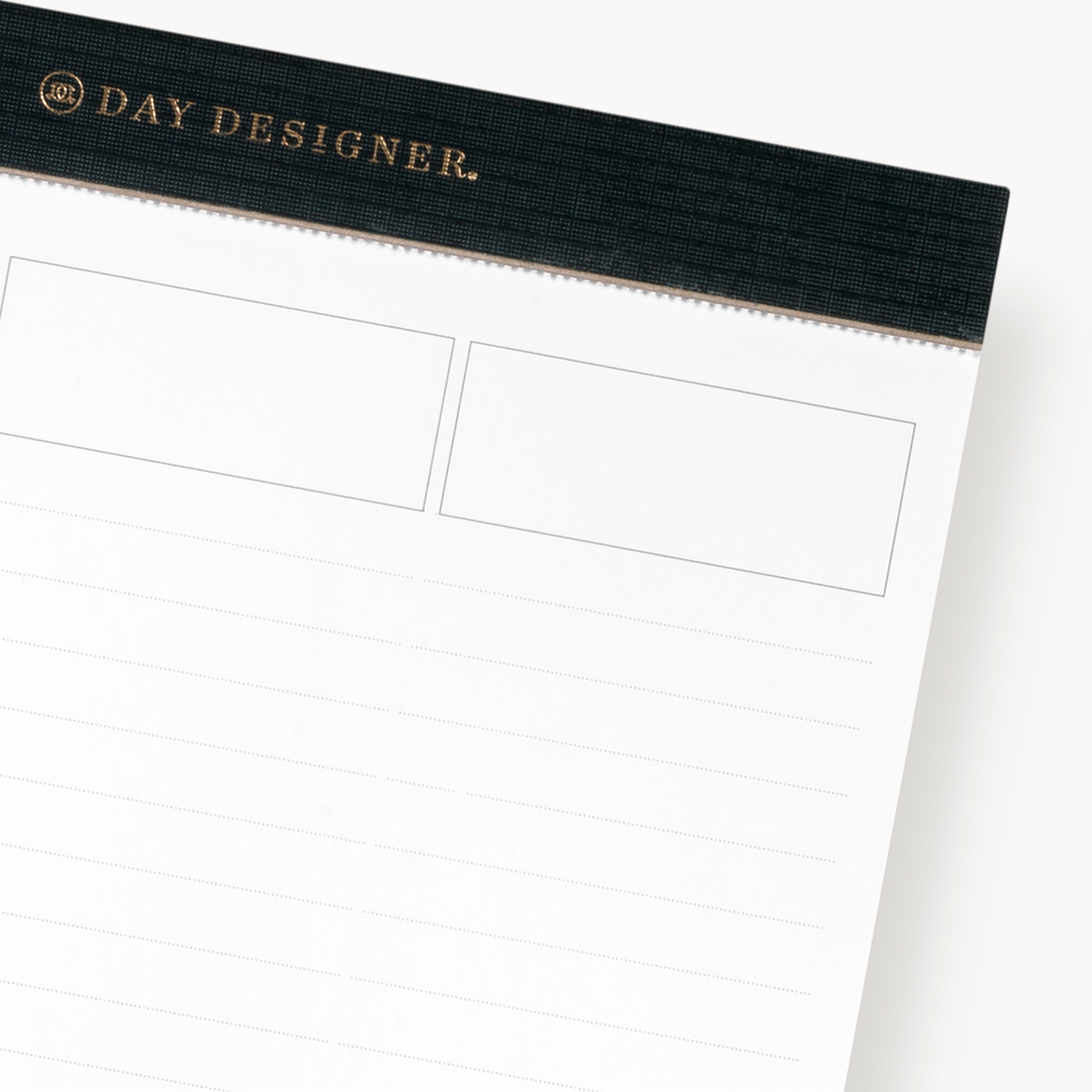 Desktop Notepad | Lined Notes | Day Designer