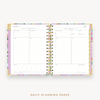 Day Designer's 2023 Daily Mini Planner Blurred Spring with daily planning page.