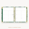 Day Designer's 2023 Weekly Planner Bali with weekly planning page.