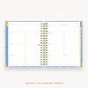 Day Designer's 2023 Weekly Planner Casa Bella with weekly planning page.