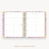 Day Designer's 2023 Weekly Planner Blurred Spring with weekly planning page.