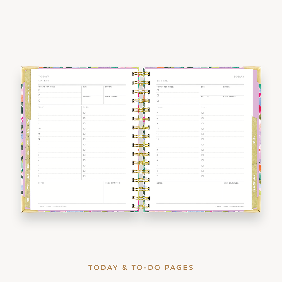 Day Designer's 2023 Weekly Mini Planner Blurred Spring with to-do list planning page.