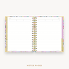 Day Designer's 2023 Weekly Mini Planner Blurred Spring with note taking page.