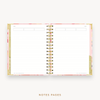 Day Designer's 2023 Weekly Mini Planner Sunset with note taking page.