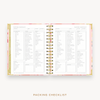Day Designer's 2023 Weekly Mini Planner Sunset with packing checklist page.