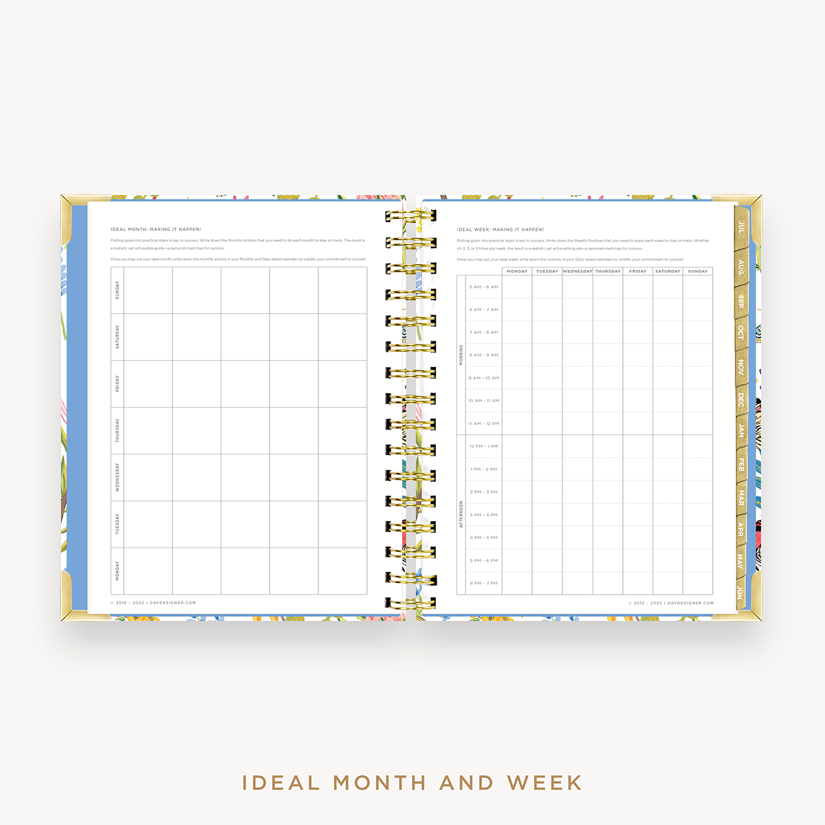 2 Year Planner Calendar Refill - Pocket Sized Calendar Insert - Ideal