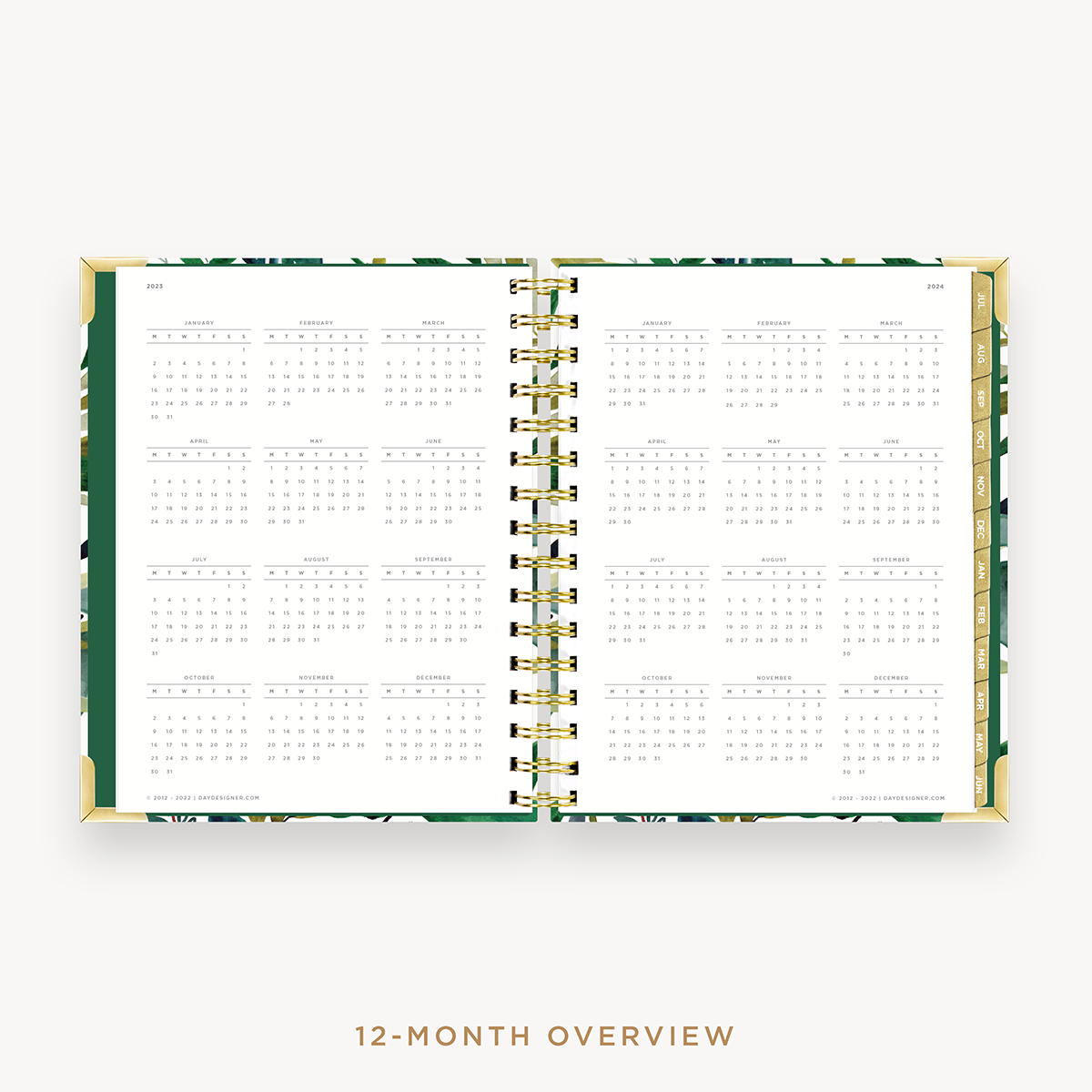 (Sale) 2023-24 Mini Weekly Academic Year Planner: Bali Cover