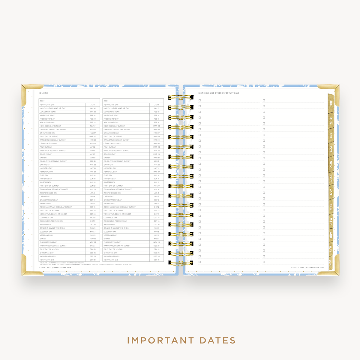 (Sale) 2023-24 Weekly Academic Year Planner: Casa Bella