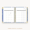 Day Designer's 2023-24 Daily Mini Planner Wildflowers with monthly calendar planning page.