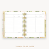 Day Designer's 2023-24 Weekly Planner Orange Blossom with to-do list planning page.