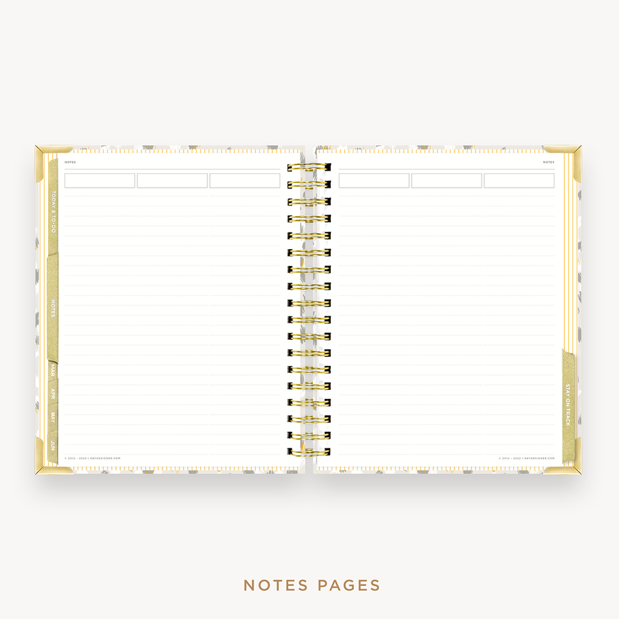 Day Designer's 2023-24 Weekly Planner Chic with note taking page.
