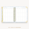 Day Designer's 2023 Weekly Planner Annabel with holiday gift planning page.