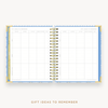 Day Designer's 2023 Weekly Planner Casa Bella with holiday gift planning page.