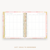 Day Designer's 2023 Weekly Planner Sunset with holiday gift planning page.