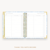 Day Designer's 2023 Weekly Planner Annabel with thank-you note recording page.