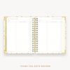 Day Designer's 2023-24 Weekly Planner Chic with thank-you note recording page.