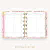 Day Designer's 2023 Daily Planner London Rose with daily planning page.