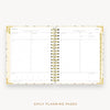 Day Designer's 2023-24 Daily Planner Chic with daily planning page.