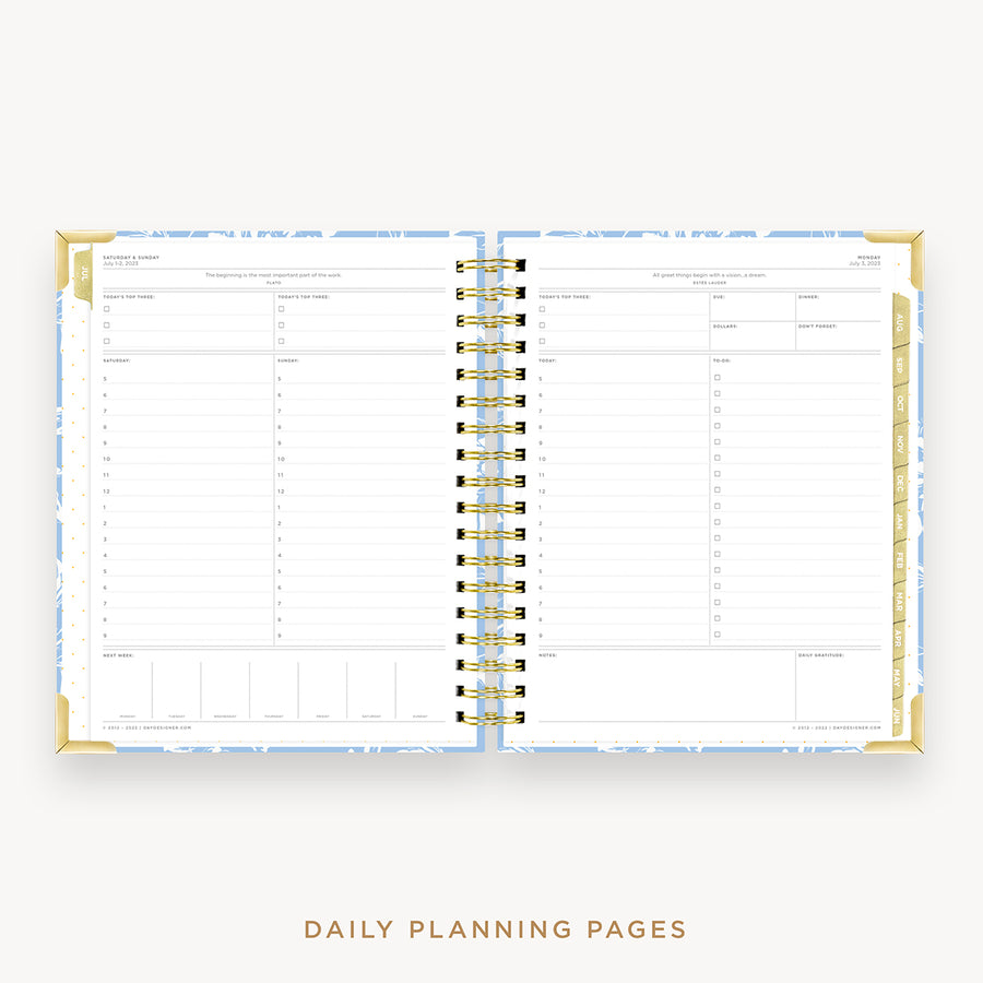 Day Designer's 2023 Daily Planner Annabel with daily planning page.