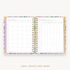Day Designer's 2023 Daily Planner Blurred Spring with ideal month and week worksheet.