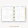Day Designer's 2023 Daily Planner Annabel with a two-page spread of the 2023-2024 calendar year.