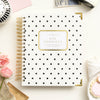 Day Designer 2023-24 Daily Planner Classic Dot with beautiful cover agenda book.