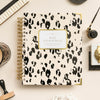 Day Designer 2023-24 Daily Planner Painted Leopard with beautiful cover agenda book.